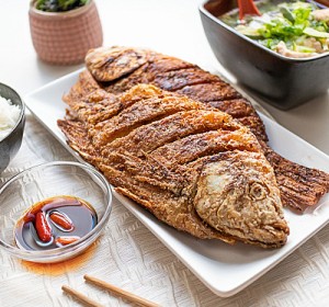 Fried Whole Tilapia