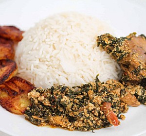 White Rice & Egusi